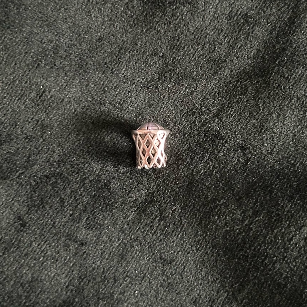Chamilia Sterling Silver Basketball Hoop Charm
